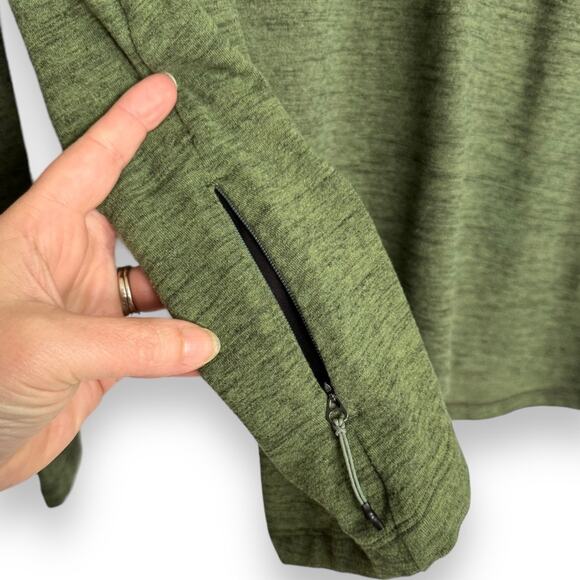 Lululemon Green Surge Warm Half Zip Pullover 2021 Men's Size XL - Picture 8 of 11